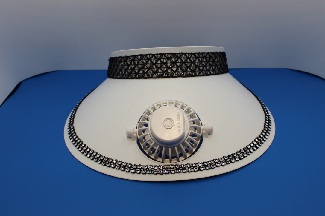 Visor w/ cooling fan - Touched By Christ