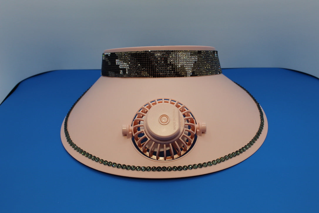 Visor w/ cooling fan - Touched By Christ