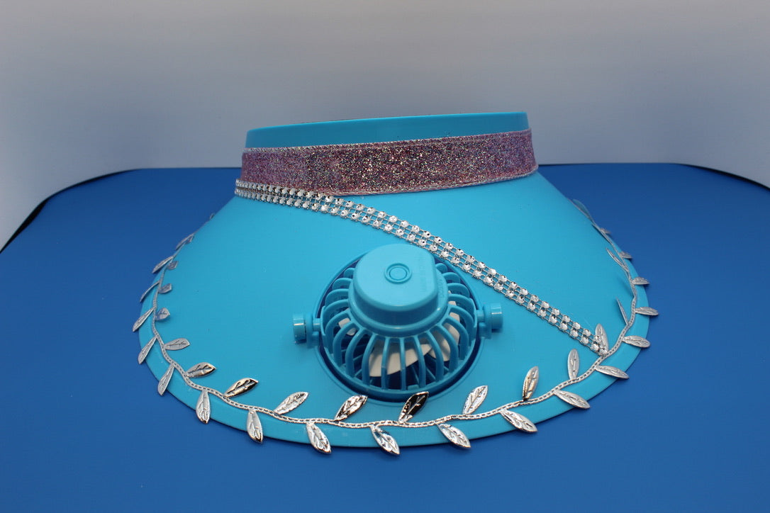 Visor w/ cooling fan - Touched By Christ