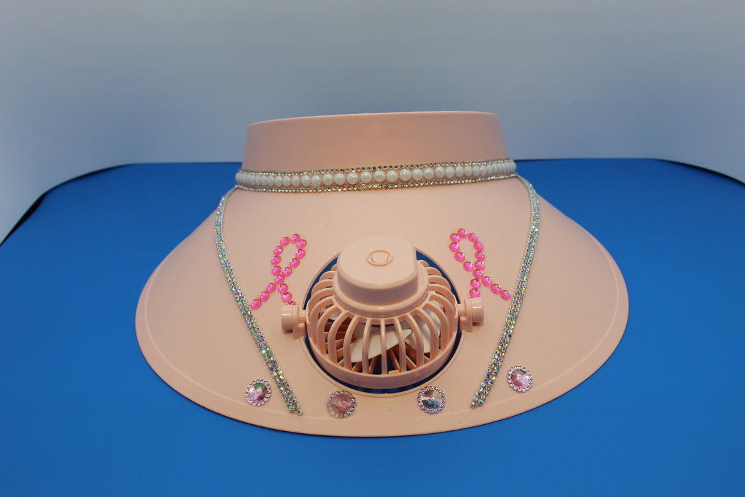 Visor w/ cooling fan - Touched By Christ