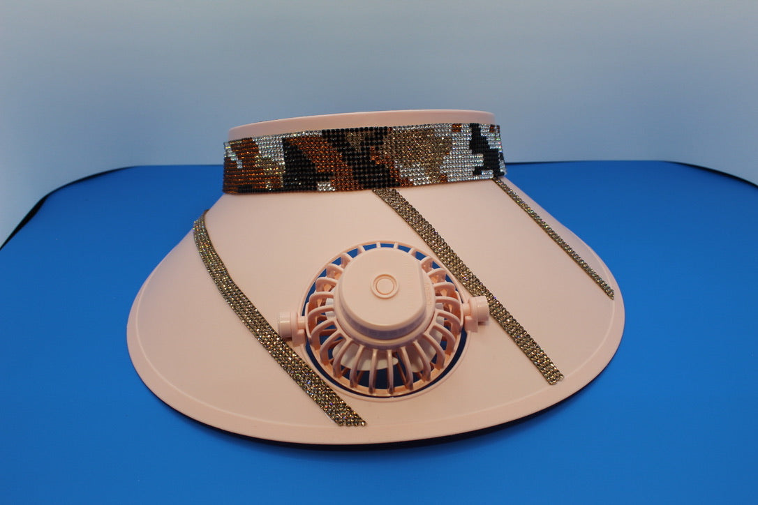 Visor w/ cooling fan - Touched By Christ