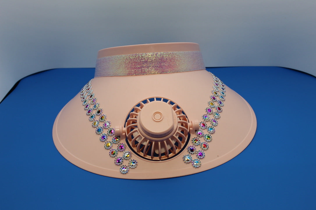 Visor w/ cooling fan - Touched By Christ