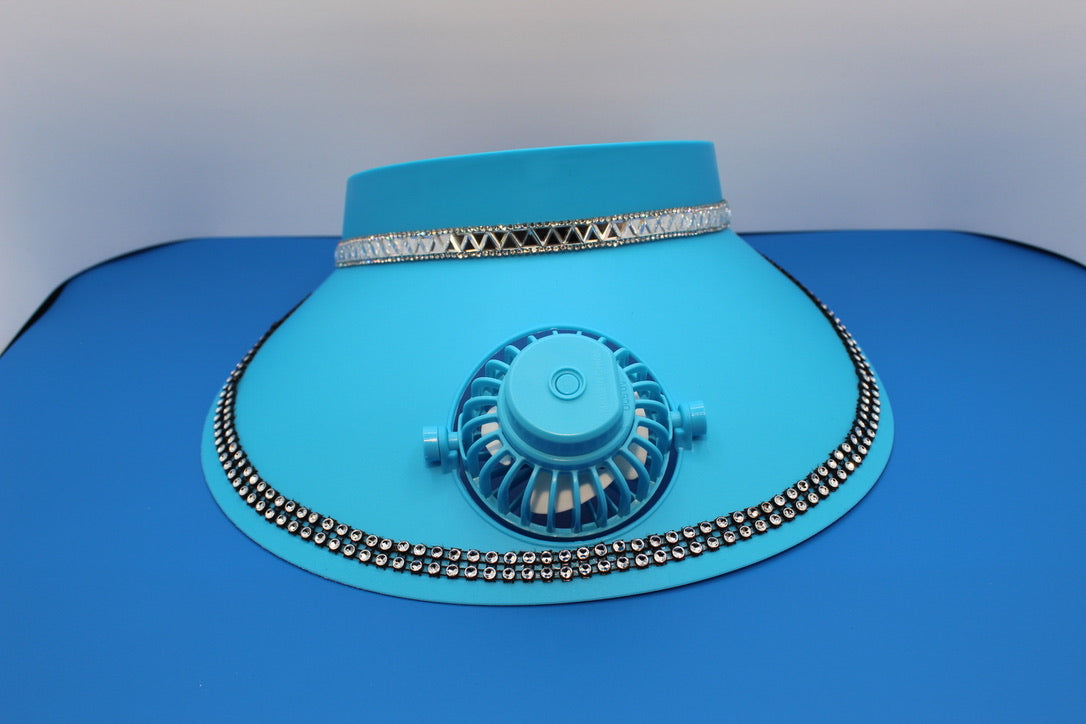 Visor w/ cooling fan - Touched By Christ