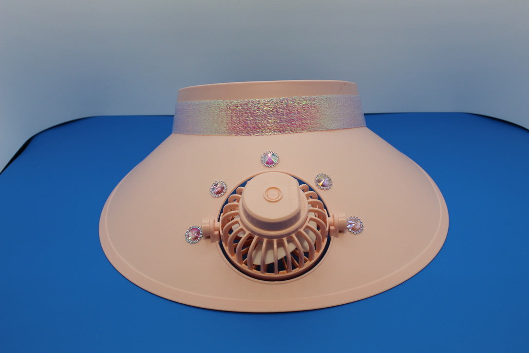 Visor w/ cooling fan - Touched By Christ