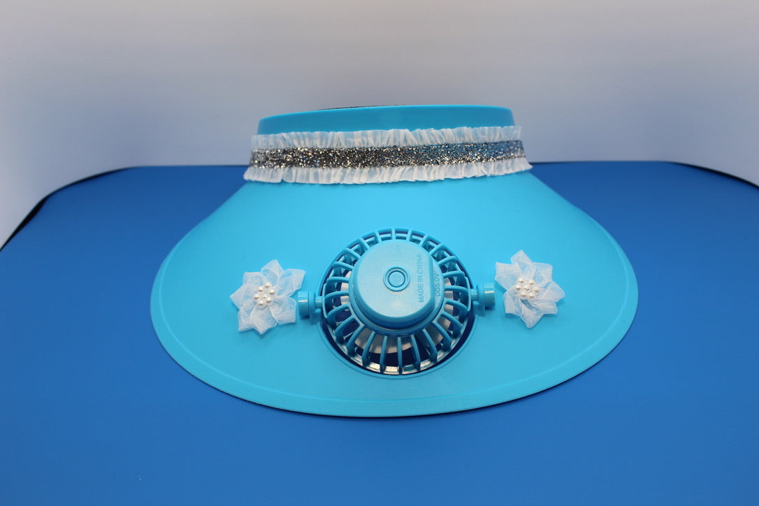 Visor w/ cooling fan - Touched By Christ