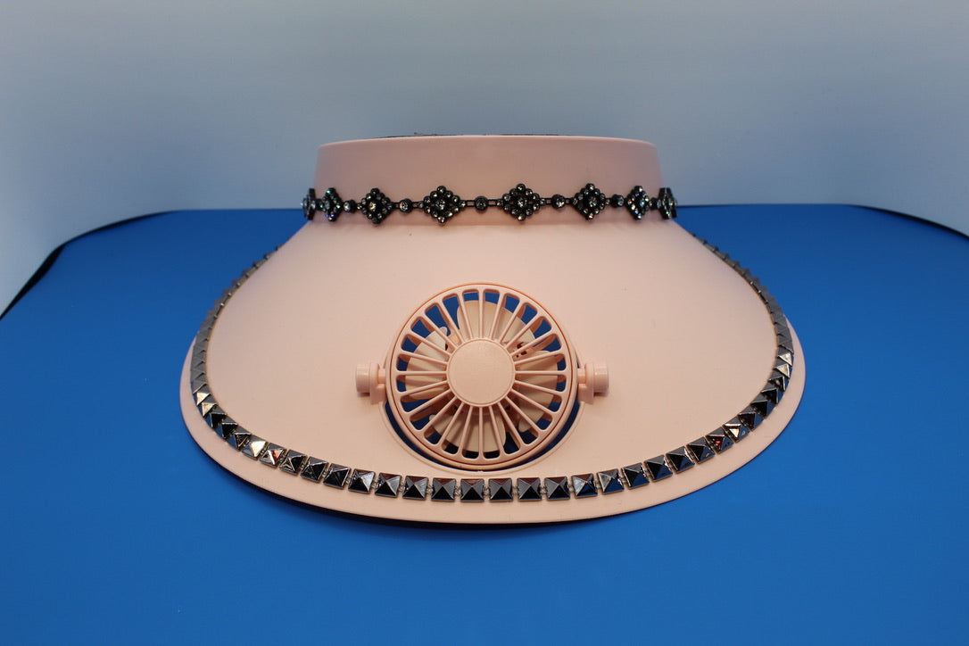 Visor w/ cooling fan - Touched By Christ