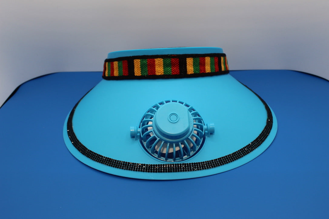 Visor w/ cooling fan - Touched By Christ