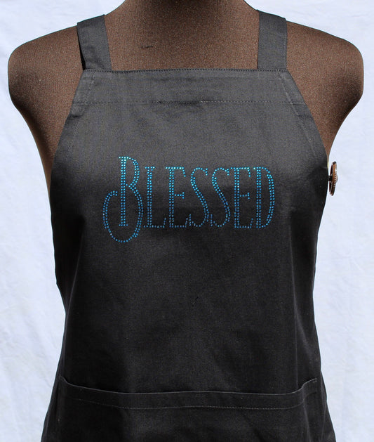 Apron (Blessed, Blue)