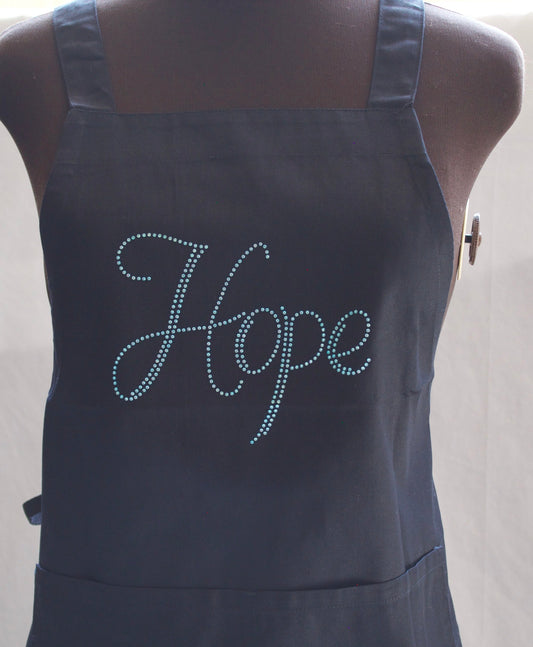 Apron (Hope, Blue)