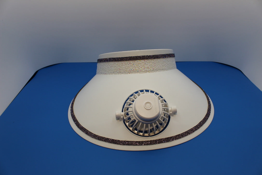 Visor w/ cooling fan - Touched By Christ