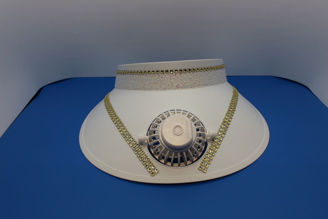 Visor w/ cooling fan - Touched By Christ