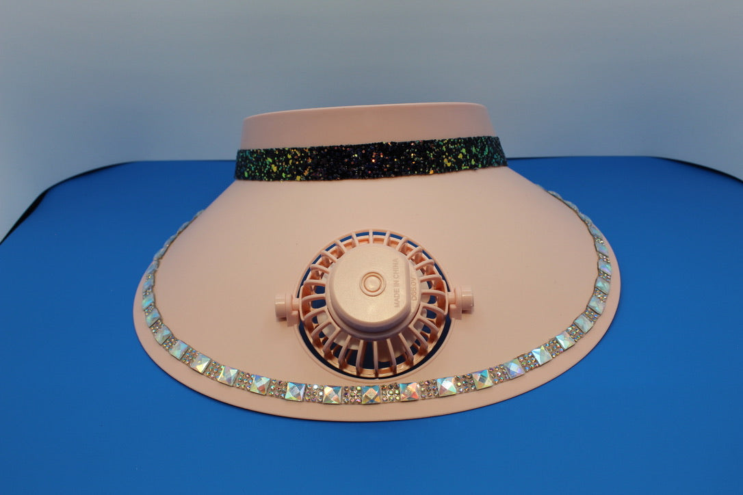 Visor w/ cooling fan - Touched By Christ
