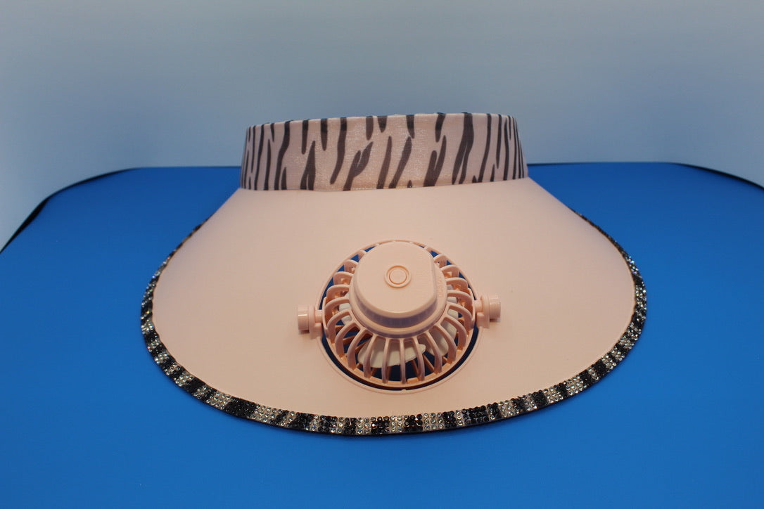 Visor w/ cooling fan - Touched By Christ