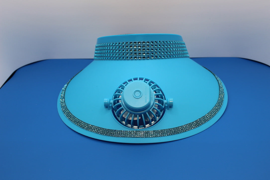 Visor w/ cooling fan - Touched By Christ