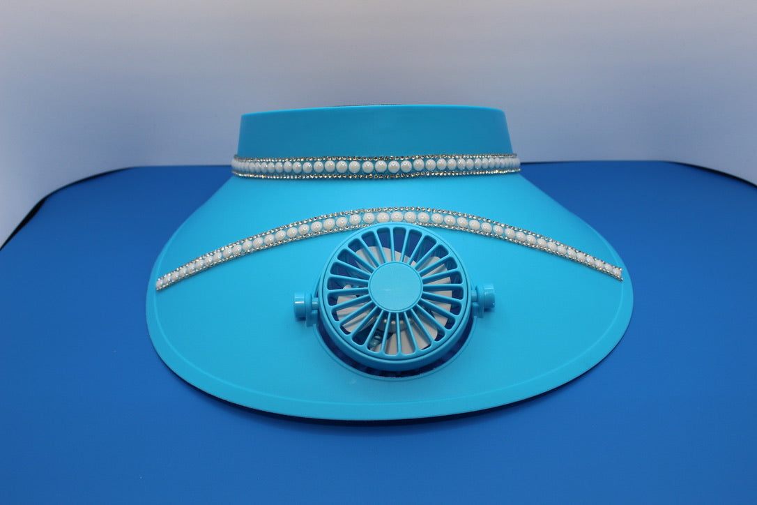 Visor w/ cooling fan - Touched By Christ